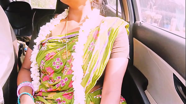 Lusty Village Auntie Gets Pounded By Young Stud On A Long Drive With Filthy Telugu Whispers.