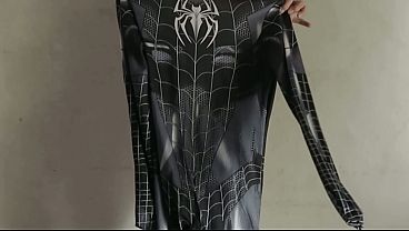 Fucking A Spiderman Cosplay Girl In Black Until I Cum Inside Her Pussy Over And Over – Latest Indonesian Sex Vid