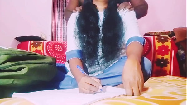 Young Indian Girl With Full Curves Seduces Older Neighbor, Whispering Naughty Telugu Secrets In His Ear.