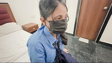 Indian Schoolgirls In Oyo Rough Sex With Hindi Dirty Talk