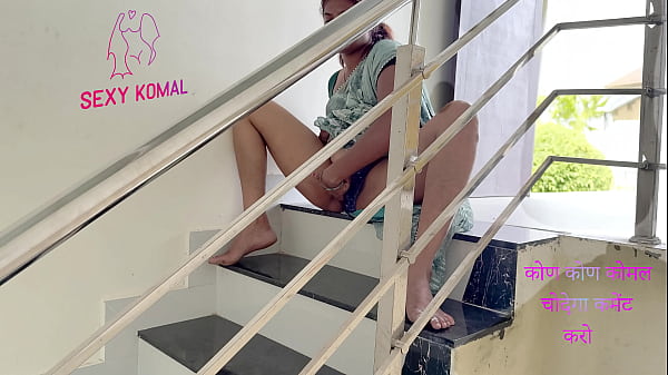 Naughty Sister-in-law Sneaks To The Roof For Secret Rendezvous, But A Prying Eye Catches Her And Follows Inside