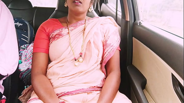 Desi Servant Girl Gets Nasty In The Backseat With Rough Telugu Whispers.