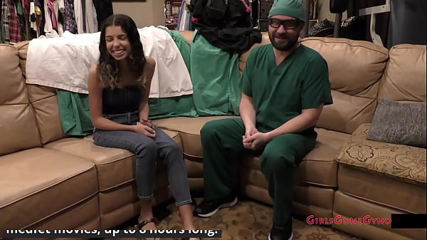 Aria Nicole And Angel Santana’s Degrading Pre-employment Exam Under Dr. Stacy Shepherd’s Gloves | Girlsgonegyno