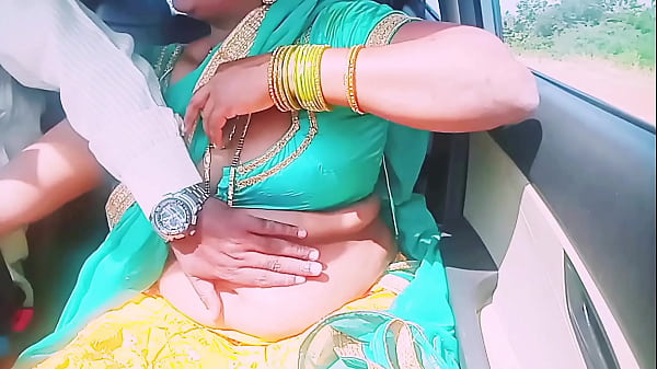 Desi Aunty Gets Nasty In A Stranger’s Car With Steamy Telugu Whispers.