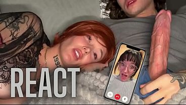 Step Mom Gets Horny Facetiming Step Aunt Right Before Confronting Step Son About His Jerking Off