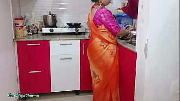 Desi Bhabhi Gets Ravaged By Massive Cock In Her Own Kitchen