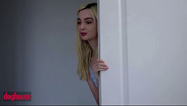 Doghouse Desires: Steamy Stepdaughter And Her Wild Friend Fulfill Dad’s Forbidden Bedroom Fantasies