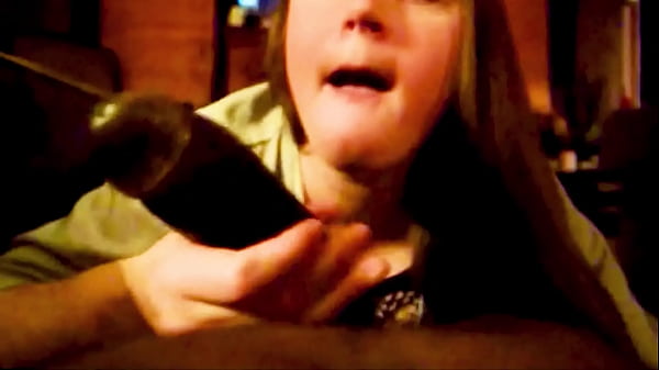 Chubby Slut Deepthroating Big Black Cock