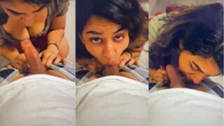Puneri Maal Gives A Hot, Sloppy Blowjob And Moans In Marathi.