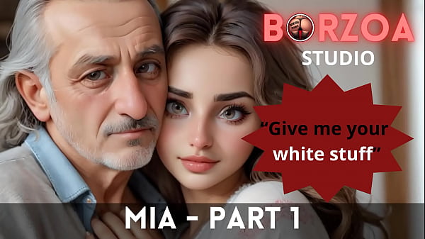 Mia – 1 – Horny Old Grandpappa Breaks In That Tight Virgin Teen Turkish Pussy