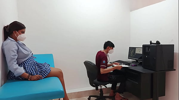 Dirty Doctor Drills The Tight Wet Cunt Of A Horny Teen Slut.