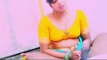 Desi Village Slut Gets Throat Fucked And Rides Her Boss Like A Dirty Cowgirl, Talking Nasty In Telugu.