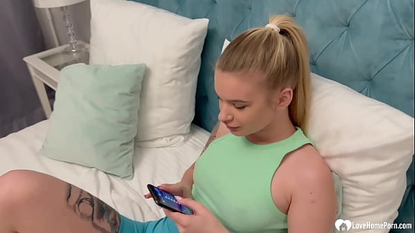 Super Hot Blonde Deep-throating Her Man’s Cock Like A Total Slut
