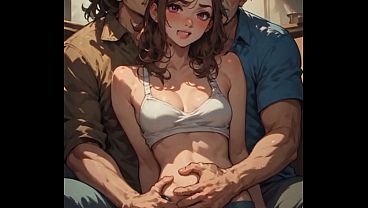 Step Dad And His Buddy Pound The Stepdaughter – Horny Ai Voiceover (ai Made)