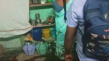 Indian Student Fucks His Aunty At Home