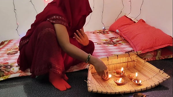 Dipawali Special Night Getting Raw Fucked By Boyfriend In Indian Village, Bhabhi Looking Hot And Desperate