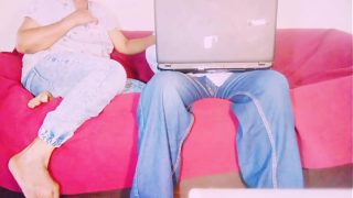 Indian Slut Caught Cheating. Husband Fucks Girlfriend While Wife Watches, Telugu Nasty Moans.
