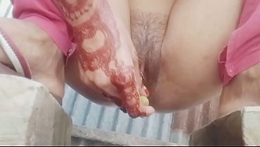 Bangladeshi Village Girl Getting Naughty With A Cucumber