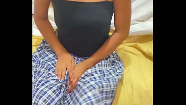 18-year-old Senior High Babe Strips Down And Gives Her Classmate A Wild Show