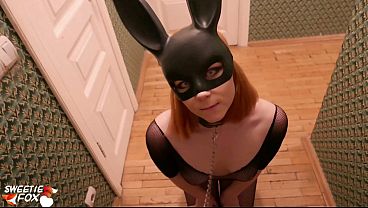 Bunny Girl Gets Herself Off Then Takes A Huge Cock Hard – Kinky Rough Fun