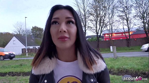 German Scout Fucks Thai Teen Kitty From Flensburg At Real Street Casting
