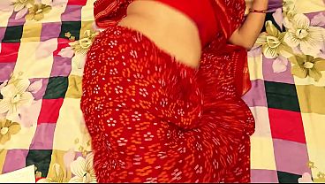 Tight Desi Bhabhi In Saree Gets Her Pussy Rammed Hard By Her Devar