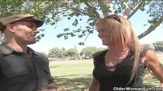 Blonde Soccer Milf Makes Her Cuckold Hubby Watch As She Gets Rammed By The Team