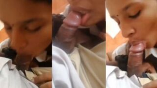 Gf Sucks Her Man’s Brown Cock Right In His Own Living Room