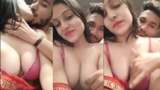 Perverted Devar Gropes His Naked Bhabhi’s Big, Creamy Tits