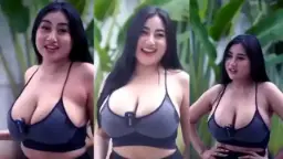 Watch Pamela Safitri’s Juicy Tits Spill Out, So Fucking Tempting And Horny