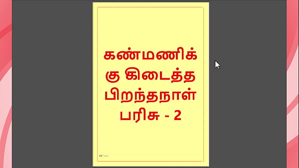 Kanmani’s Birthday Surprise – Part 2 – A Hot Tamil Audio Sex Tale