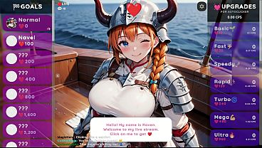 Hot Viking Live Stream: Get Your Cock Hard For Raven Ep1