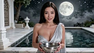 Xinyi Lets Me Blast My Load Deep Inside Her Moon Temple, Pov Style.