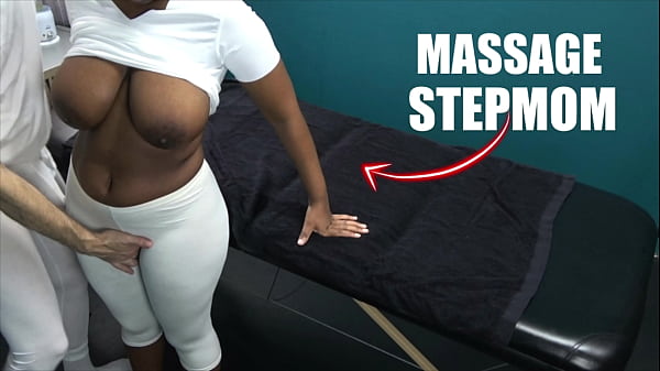 My Stepmom’s Getting A Happy Ending From The Masseur, And I’m Watching.