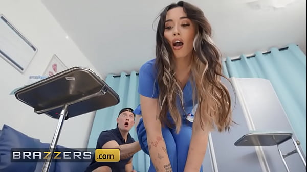 Hot Nurses Aria Lee And Lulu Chu Get Naughty In The Exam Room, Using The Privacy To Milk A Cum Sample From Lucky Zac